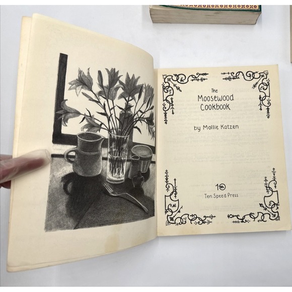 Moosewood Cookbook (Rev) Enchanted Broccoli Forest Katzen PB 1982/1992 Lot of 2 - Picture 4 of 16